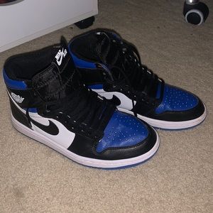 Jordan 1 royal toe shoes size 8